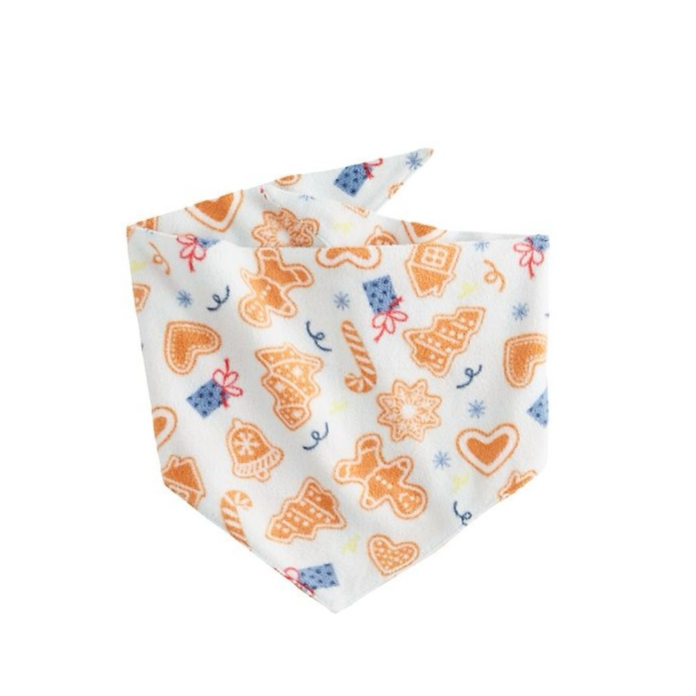 Dog Bandana, Holiday Cookie Design